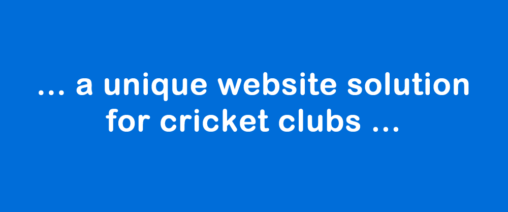 Elite Cricket Club Website