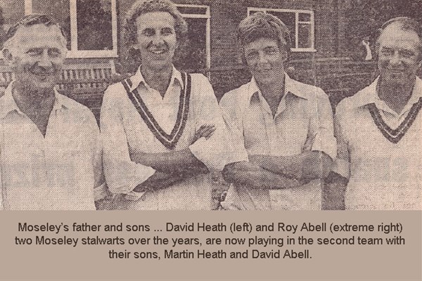 Roy Abell with son David Abell